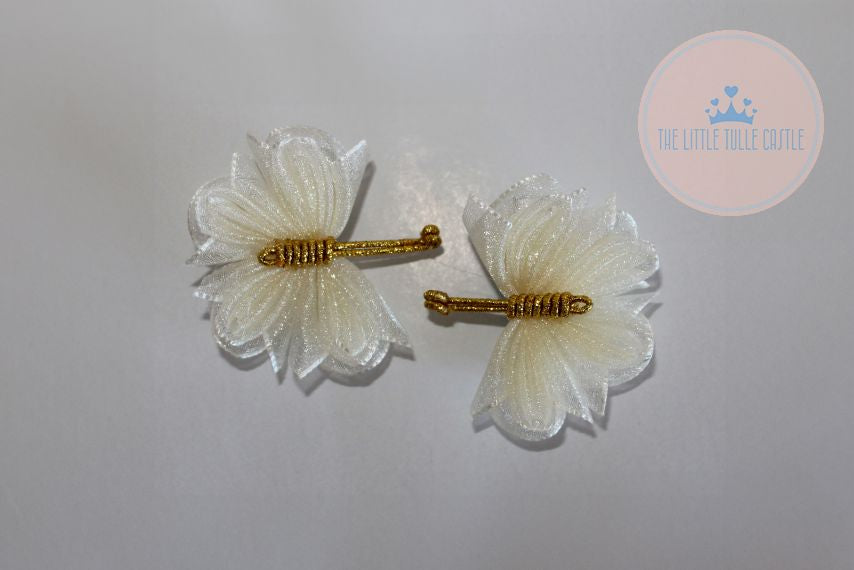 Shimmery Butterfly Hair Clip - 2 Pack