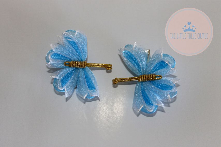 Shimmery Butterfly Hair Clip - 2 Pack