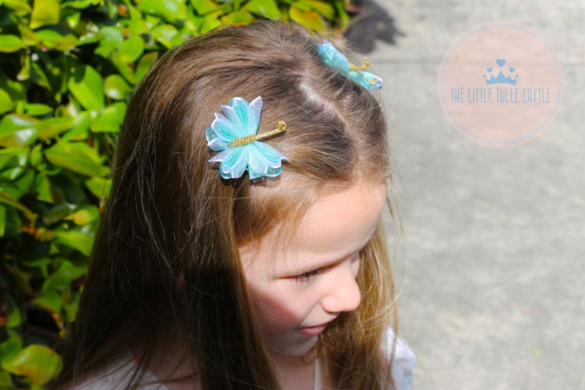 Shimmery Butterfly Hair Clip - 2 Pack