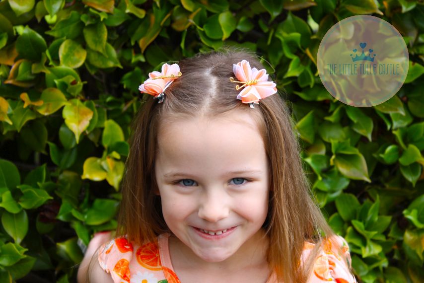 Shimmery Butterfly Hair Clip - 2 Pack