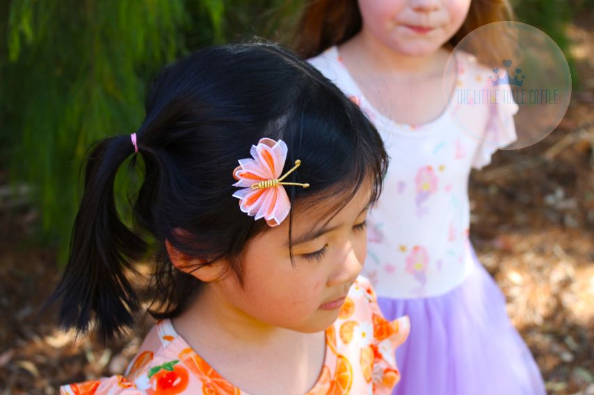 Shimmery Butterfly Hair Clip - 2 Pack