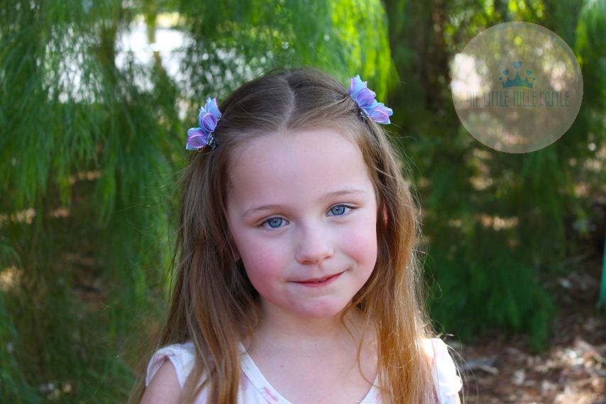 Shimmery Butterfly Hair Clip - 2 Pack